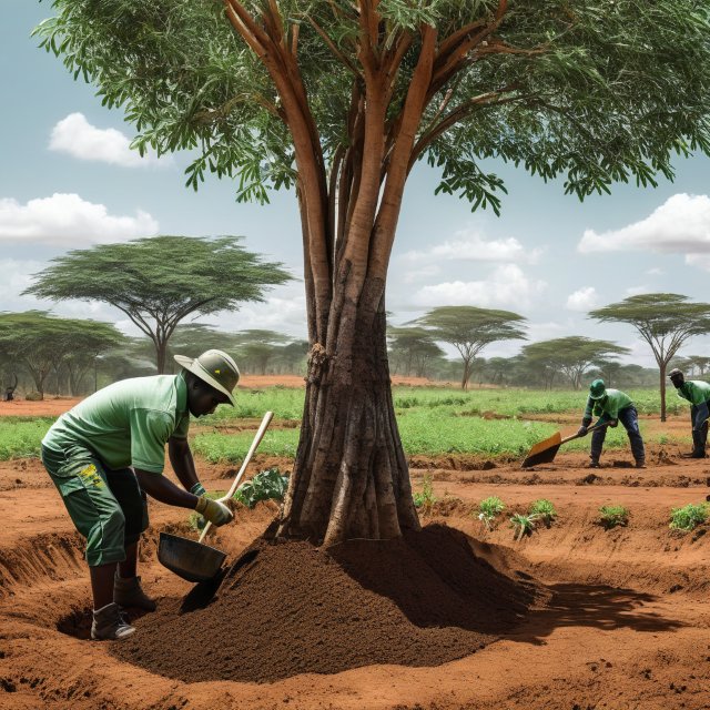 Tree Planting Exercise in Africa